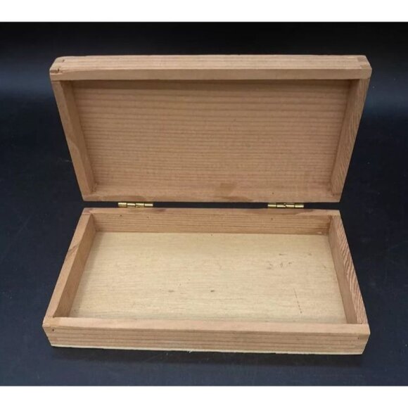 Aladdin Giftware Novelty Gag Gift Tranquilizers Box Wooden - Picture 3 of 7